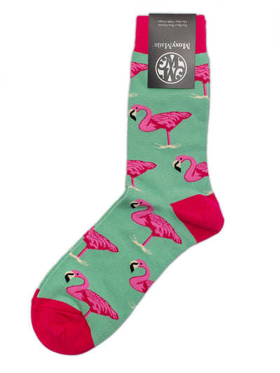 Flamingos (Teal)